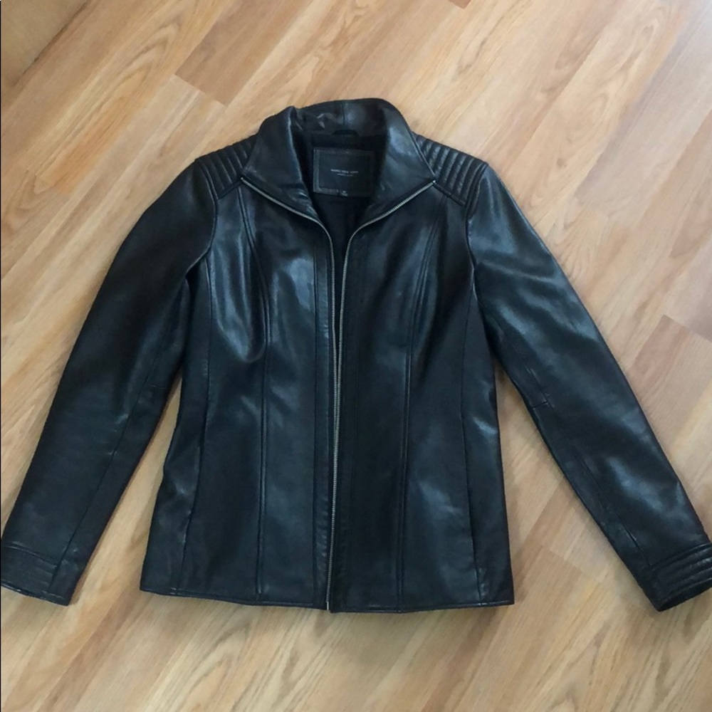 Beautiful Marc New York Leather Jacket